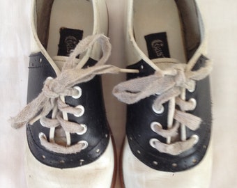 Vintage Child's Saddle Shoes