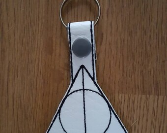 Deathly Hallows Symbol keyfob
