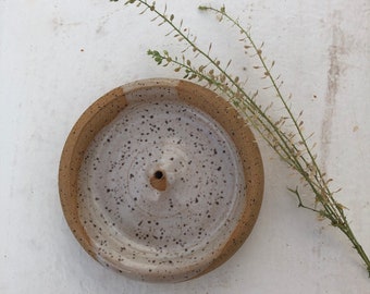Handmade Speckled Incense Holder