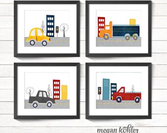 Nursery - Toddler Room - Cars - Trucks Printable