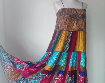 Maxi Skirt,Long Skirt,Patchwork Skirt,Boho Skirt,Long Skirt For Women,Summer Skirt,Bohemian,Gypsy,handmade,Hippe Skirt,Festival Clothing