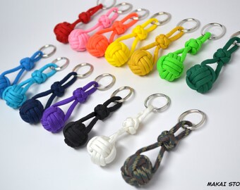 Monkey's Fist Keychain - Many Colors Available!