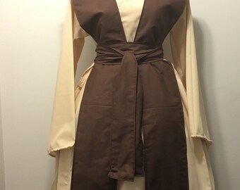 Obi Wan Kenobi Hooded Kimono Dress Set