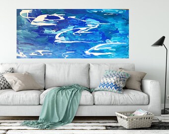 Large Beach Style Painting