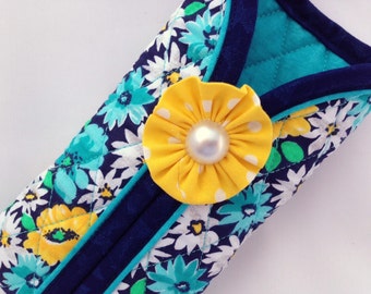 Quilted Eyeglass Case