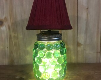 Battery Operated Crystal Lamp
