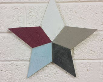 Large Rustic Wooden Star. Recycled wood. Perfect gift for Mothers Day