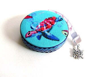 Measuring Tape Colored Turtles Retractable Tape Measure