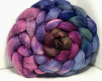 Spinning Fiber BFL/Bombyx 75/25 - 5oz - Party Cake 1