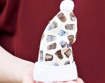 Craft Mama Sewing Lover Gift Christmas Ornament Gift for Her Sewing Ornament Christmas Gift Vintage Sewing Caps