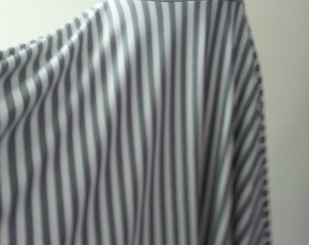 Full circle skirt. Cotton skirt. Summer skirt. Full circle skirt. Stripped skirt. Casual skirt. Street wear.