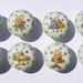 8 Classic WINNIE The POOH with small pooh border unisex childrens kids boys girls Dresser Drawer Knobs