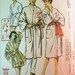 McCalls 2334 Mens 50s Monogram Robe Sewing Pattern Size Large, Chest 42 to 44