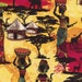 African Women Village Fabric ~ 100% Quilt Shop Quality Cotton by Timeless Treasures ~ Sold by the Yard