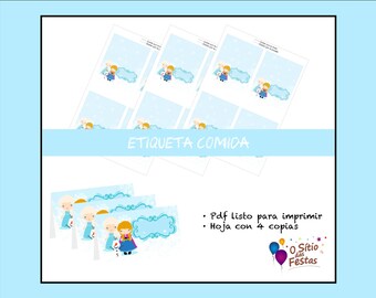 Cute Frozen-Food etiquette