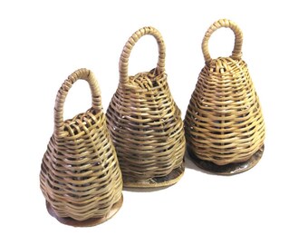 Handmade Natural Fiber Caxixi