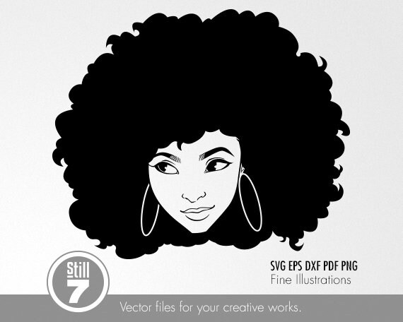 Afro Style 8 svg dxf eps pdf png