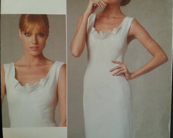 Vogue 1218 - Donna Karan New York - Misse's dress - Sizes 4-6-8-10