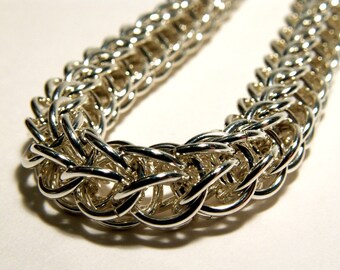 Sterling Silver Full Persian Bracelet