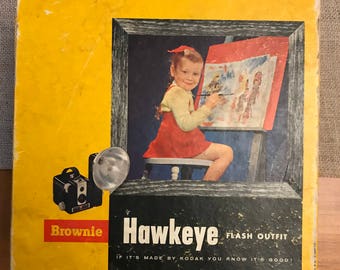 Vintage Kodak Brownie HawkEye
