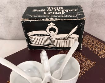 Vintage Alfred Knobler & Co. Salt and Pepper Cellar