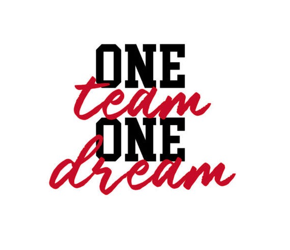 Download One Team One Dream SVG