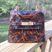Comeco Tortoise Shell Patent Plastic Purse