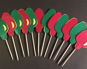 Christmas Cupcake Toppers