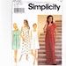 Simplicity 7190 Misses'/Miss Petite Dress and Romper Sizes 8-14 Uncut