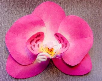 Pink Phalaenopsis Orchid Pin