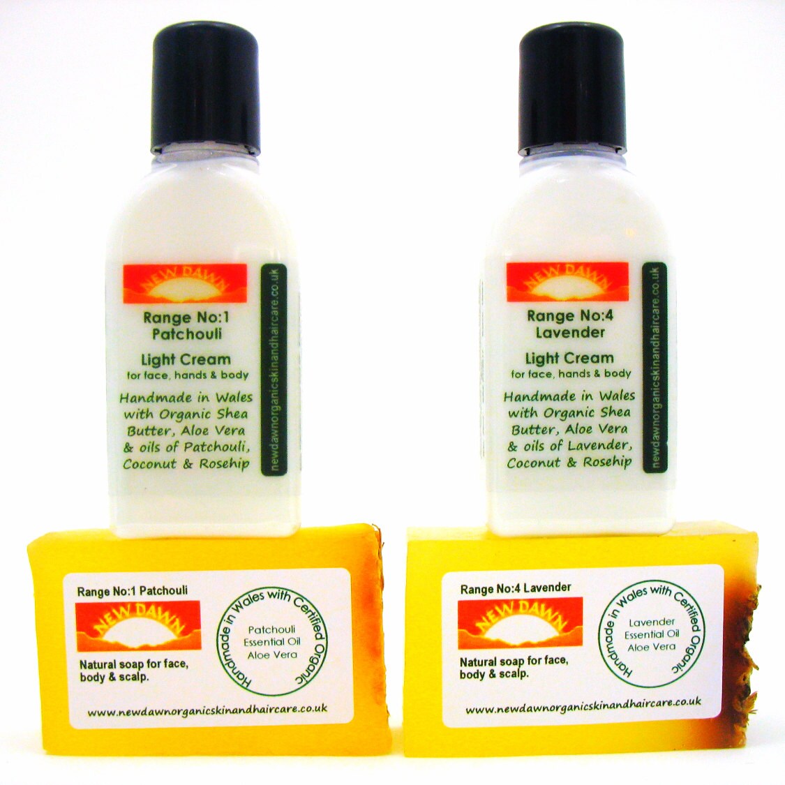 Dermatitis Cream & Soap Sample Pack Organic Remedy for