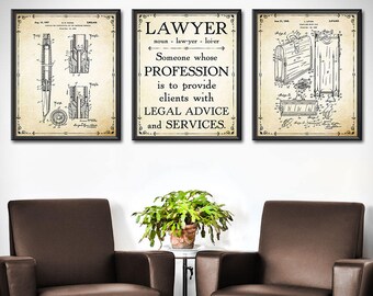  Lawyer  office  decor  Etsy