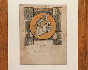 Original Arm & Hammer ad art