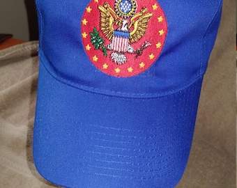 Army Seal Cap -Unlicensed closed out item.