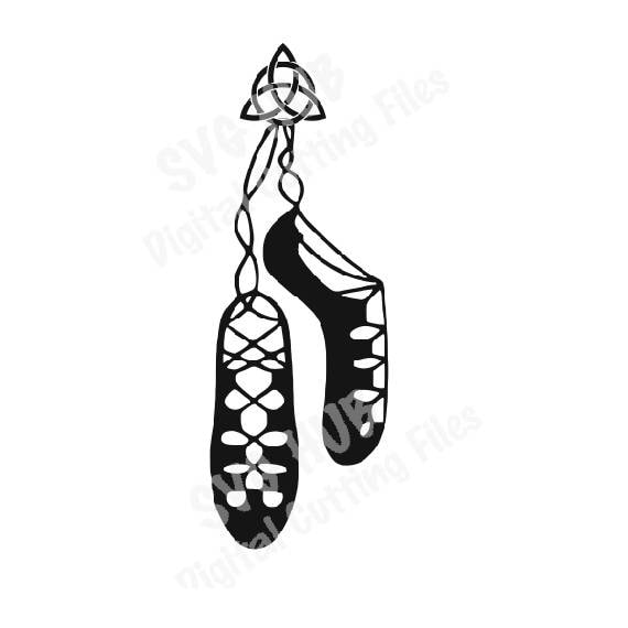 Download Irish Dancing Shoes SVG Cutting File Irish Dance Shoes