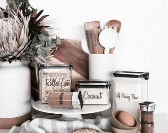 Kitchen Pantry Labels
