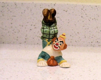 YONA TUMBLING CLOWN Salt or Pepper Shaker Vintage, 1957