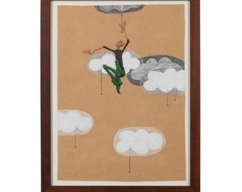Thunder Clouds (possibly framed)