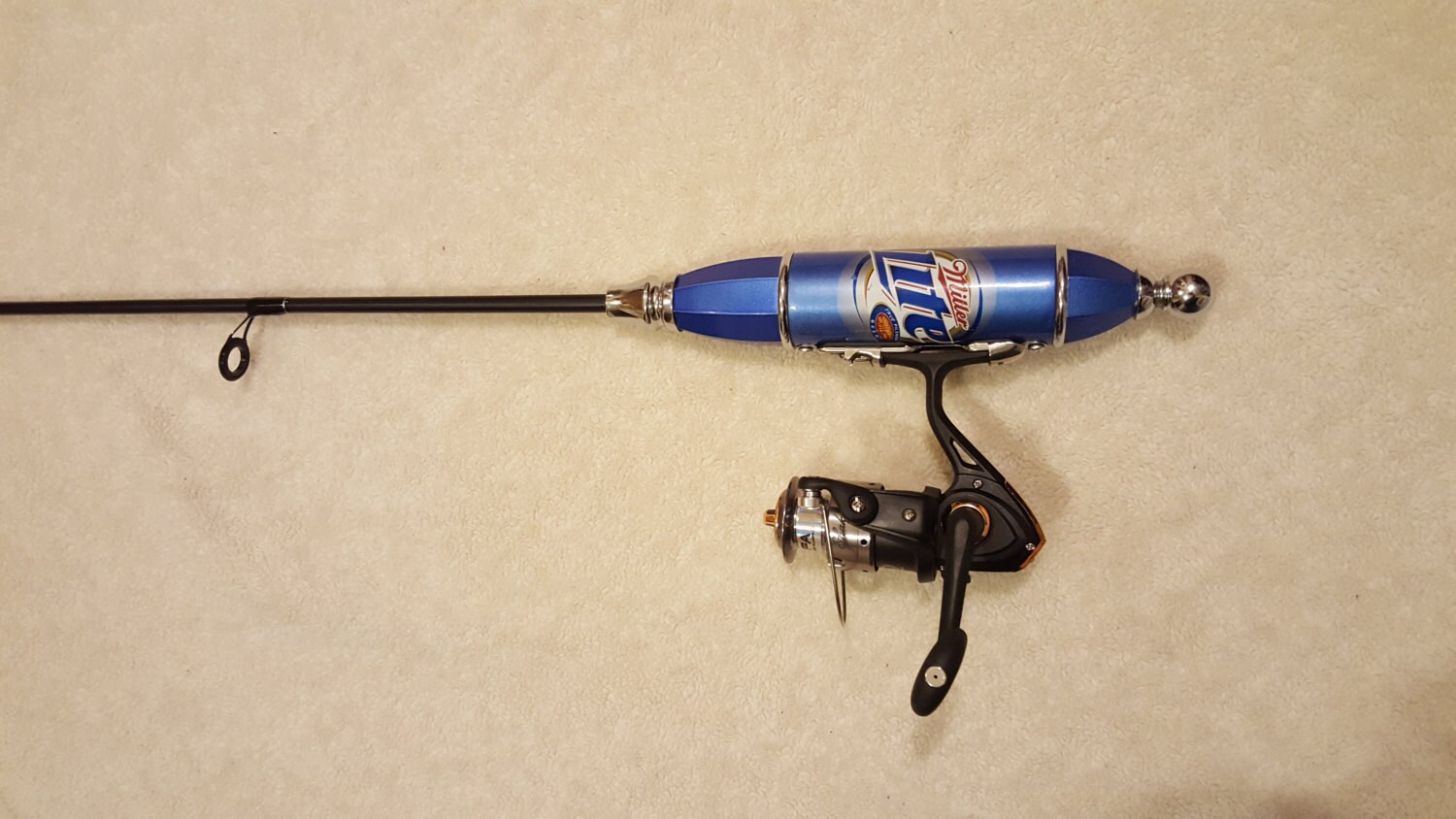 Miller Lite Beer Tap Fishing Pole