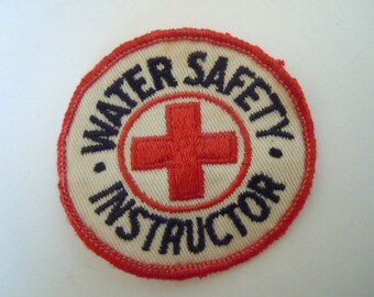 Red Cross Water Safety Instructor Patch