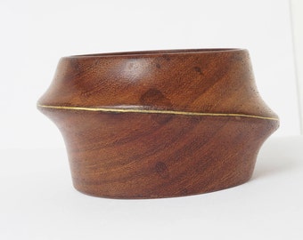 VINTAGE, VINTAGE JEWELRY, bangle bracelet, wood bangle bracelet, bangle, wood bangle, vintage bangle, vintage, gift for her