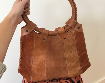 Vintage Tooled Leather Purse