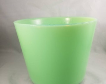 McKee Jadite Canister, Jadite Vase or Planter