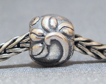 SMALL CORE Sterling Silver Big Hole Bead No. 18 Spacer European Charm Bracelet Bead