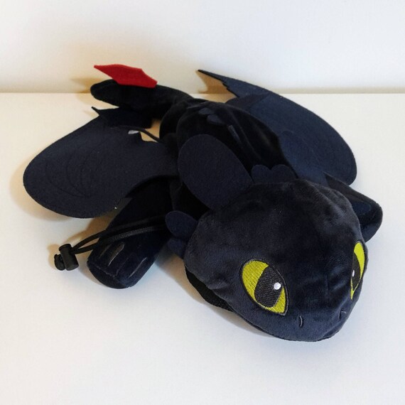 Toothless Dragon Rock Climbing Chalk Bag made from a