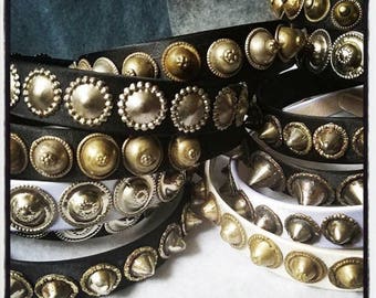 Tribal Button Headband / ATS / Tribal Fusion / Turkoman Button Headdress