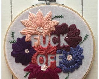Embroidery Hoop Art