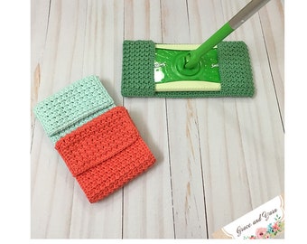 Easy Crochet Mop Cover Pattern - PDF Printable Pattern - Instant Download