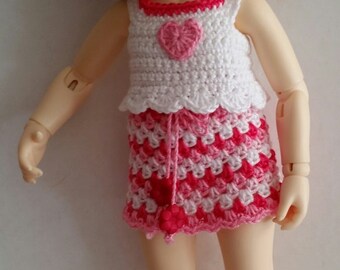 Yosd/LittleFee 4 Pc Outfit Set Pink Little Princess
