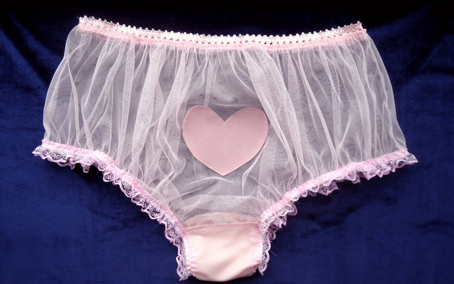 Romantic Sheer Panties Pink Sheer Panties Pink Lingerie 4325